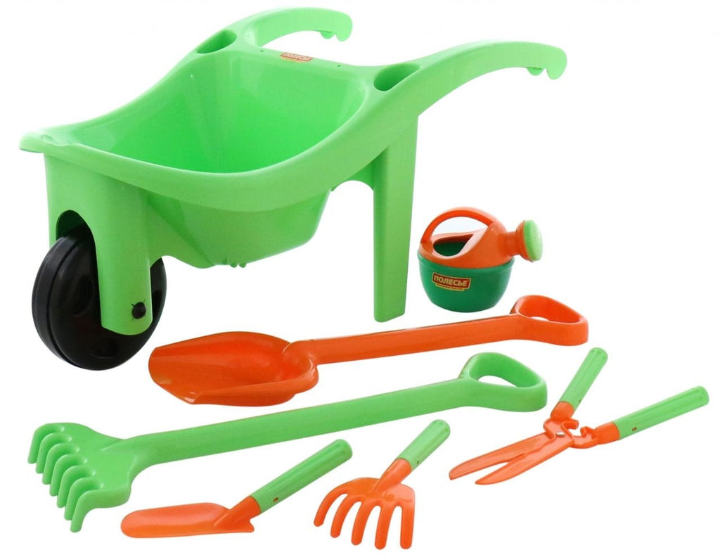 Набор для песка №607 с тачкой (63243) Полесье