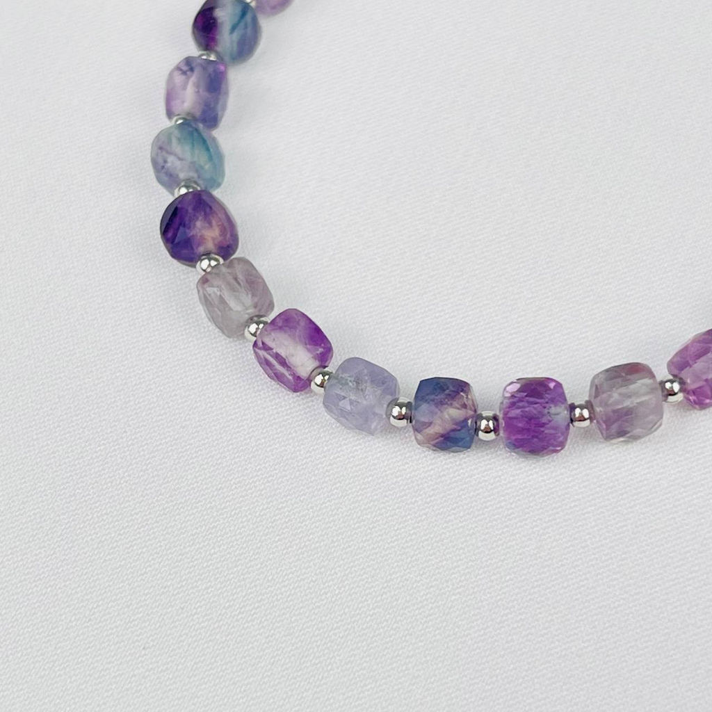 Браслет из Флюорита 16,5 см + - Радуга самоцветов фото 3