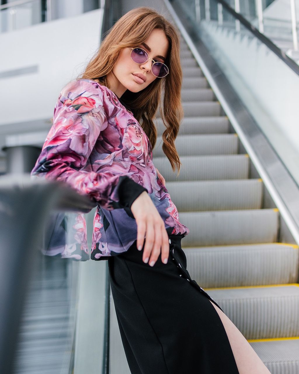 Свитшот с однотонными манжетами SWP180, джемпер - Sahar art lab фото 6