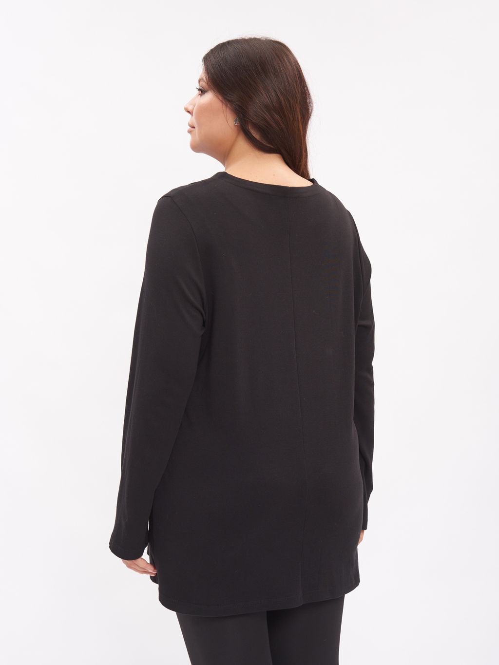 Туника с клиньями ZTU15002BLK01 - Артесса фото 7