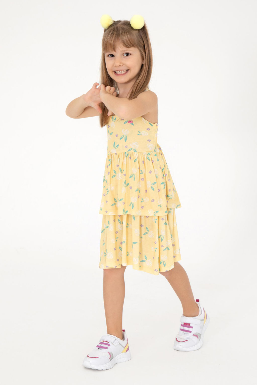 K_z _ocuk Sar_ _rme Elbise Sepette S_rpriz _ndirim - U.s. polo assn фото 2