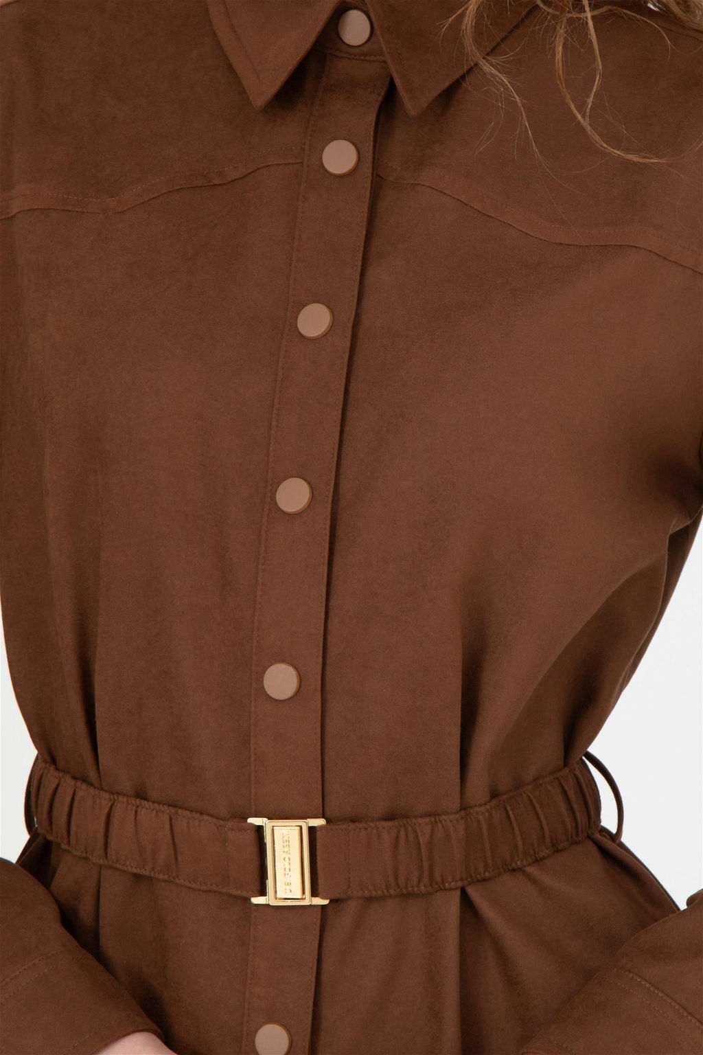 Женское тканое платье кокосового цвета - U.s. polo assn фото 7