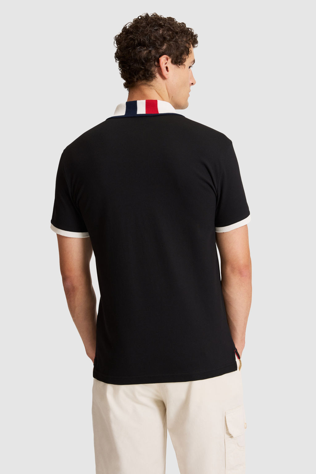 Erkek Siyah Slim Fit Polo Yaka Basic TiЕГrt - U.s. polo assn фото 5