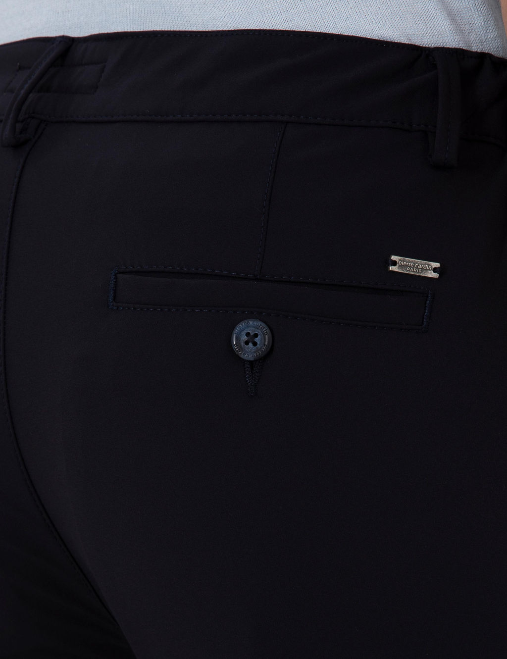Lacivert Slim Esnek Jogger Fit Kanvas Pantolon - Pierre cardin фото 6