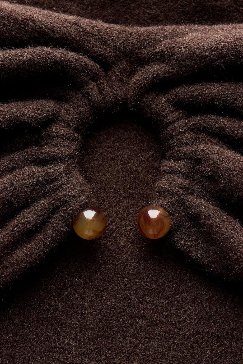 KNIT OFF-THE-SHOULDER SWEATER - Zara фото 7