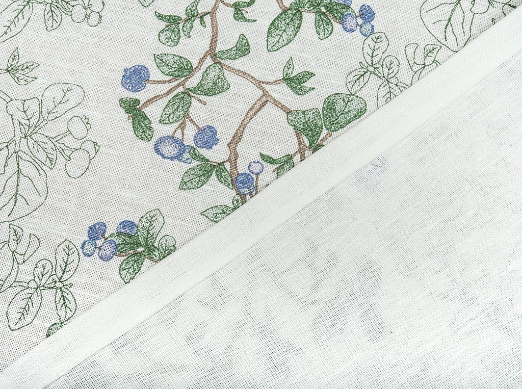 Скатерть 26С15-ШР 143*220 "Голубика 1" цв. 1 рис. 319