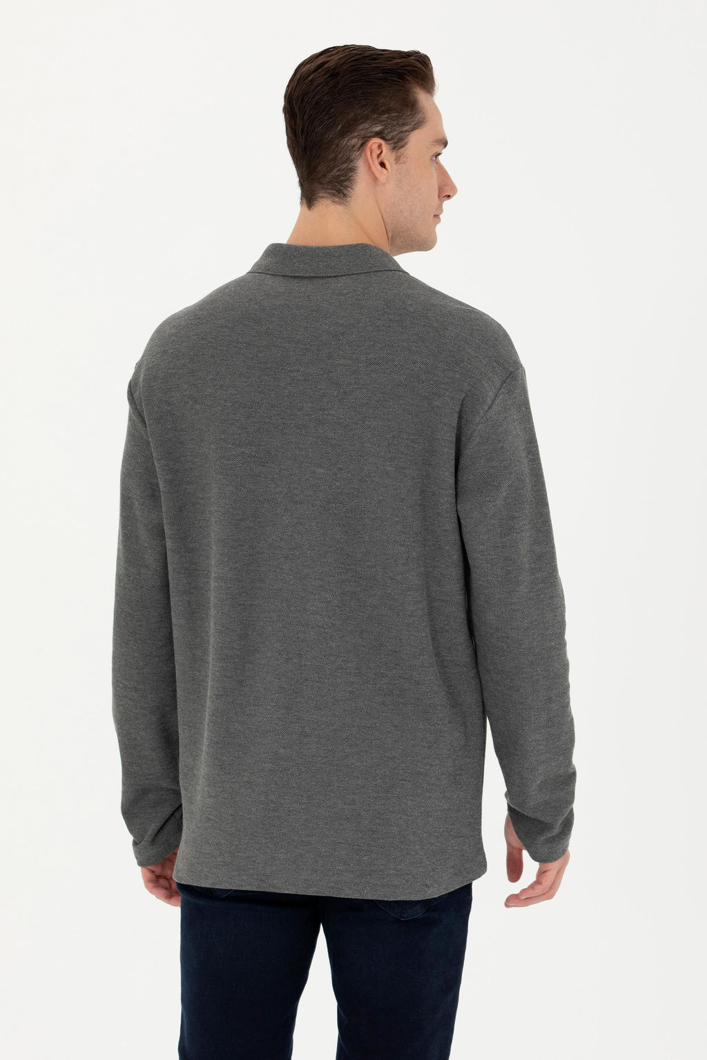U. S. Polo Assn / Мужской свитшот антрацитового цвета - U.s. polo assn фото 19