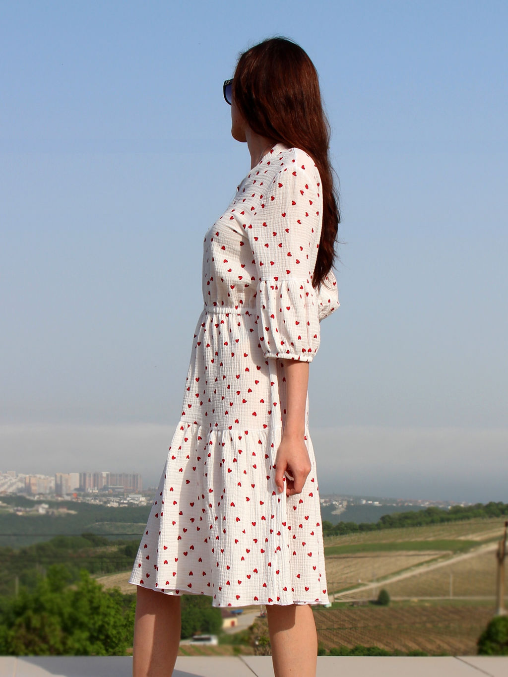 ПЛАТЬЕ ПЛ545 СЕРДЕЧКИ - Assana фото 6