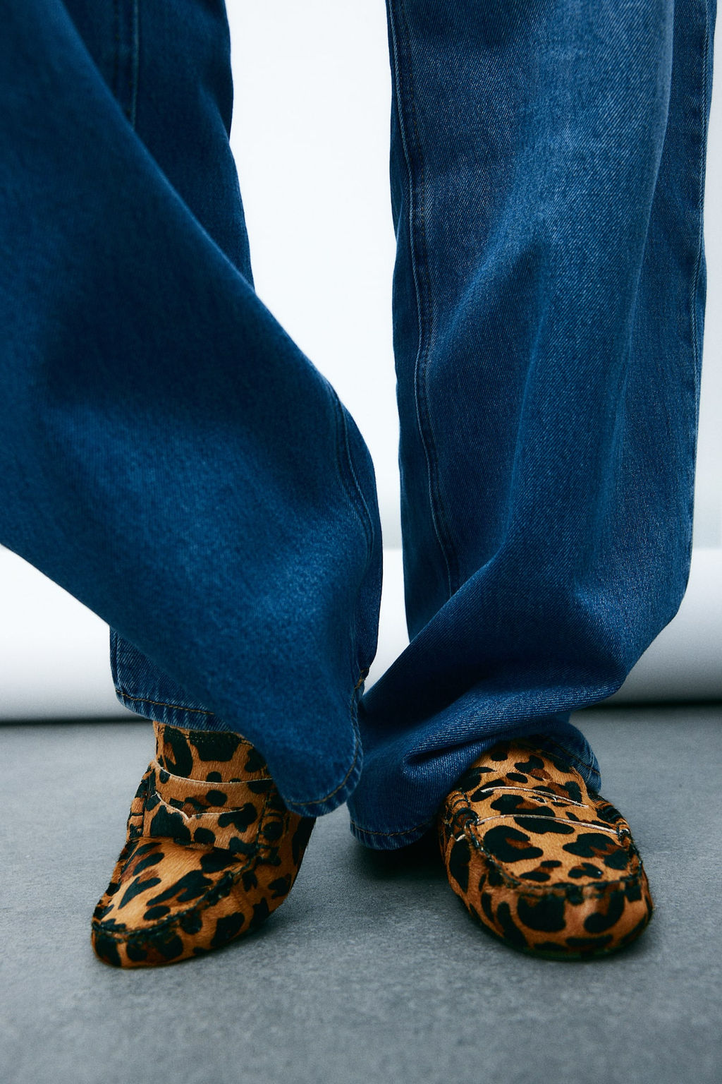 Mocasines de piel con pelo - H&m фото 2