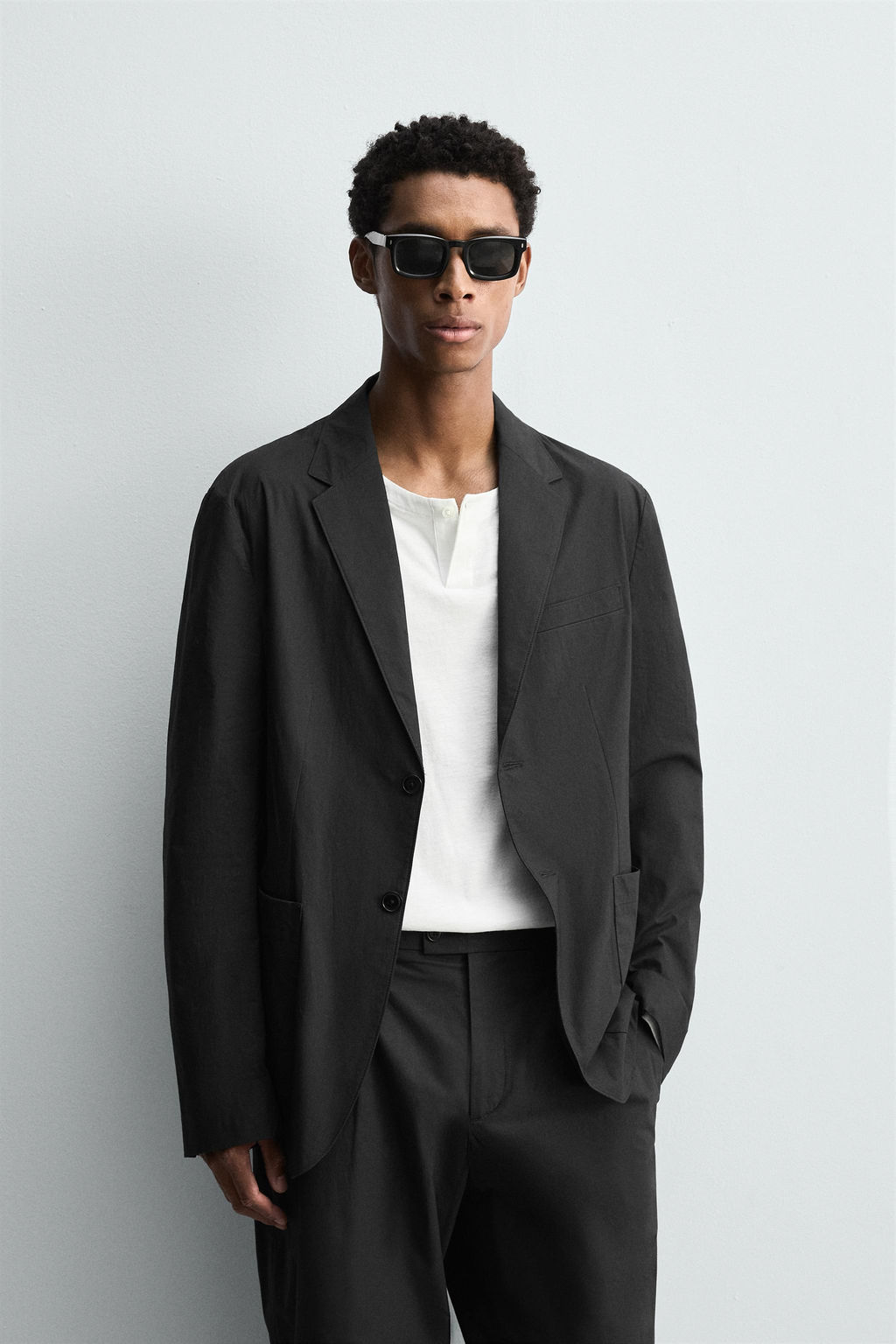 POPLIN SUIT BLAZER - Zara фото 2