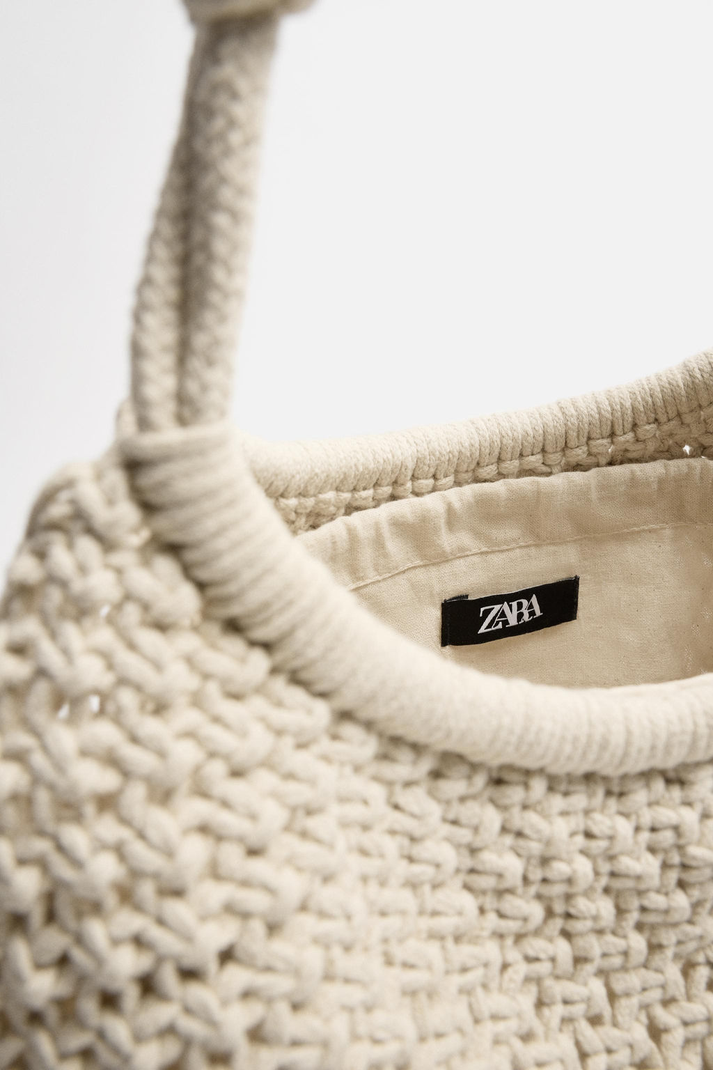 MACRAME SHOPPER BAG - Zara фото 18