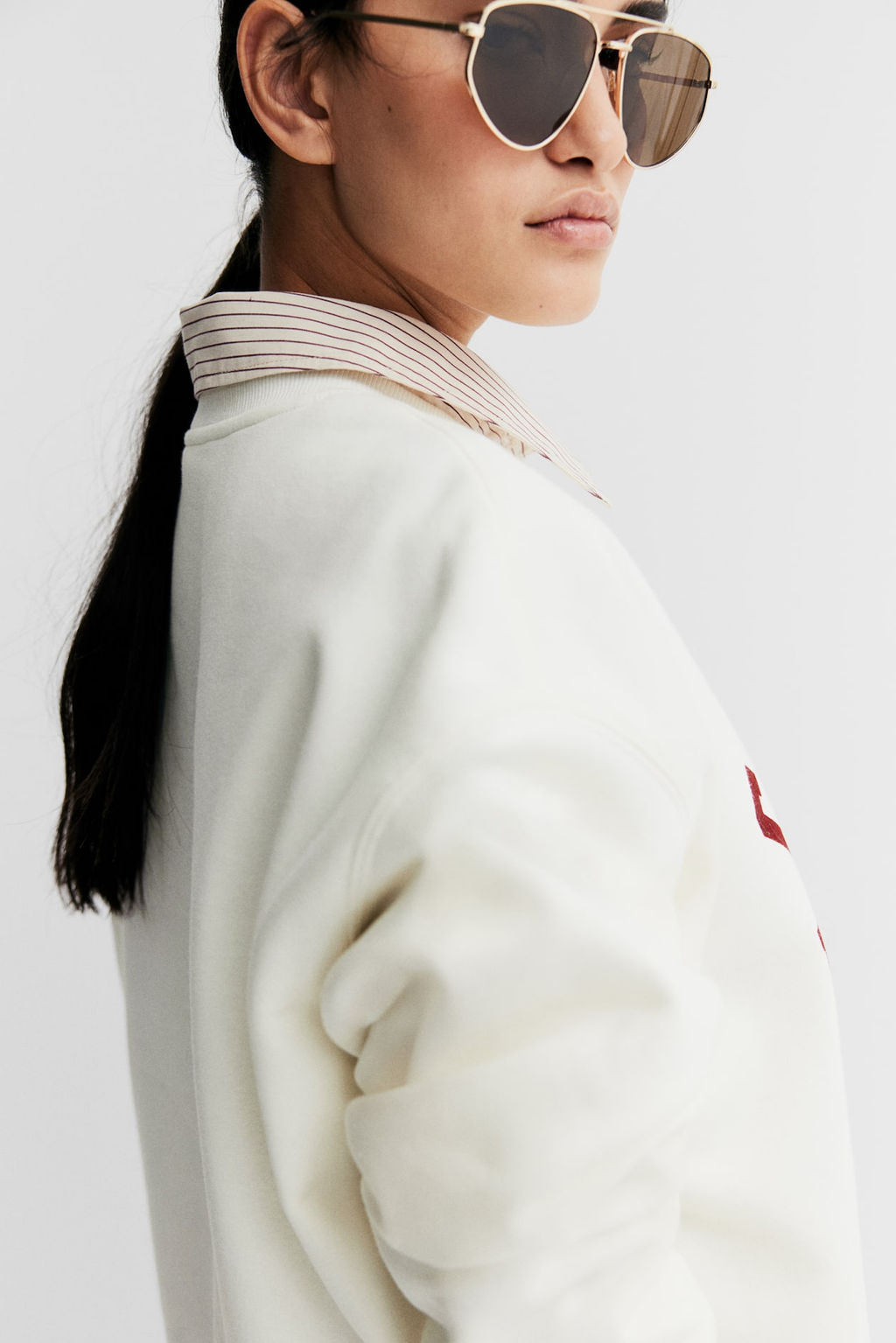 Sudadera con motivo de texto - H&m фото 4