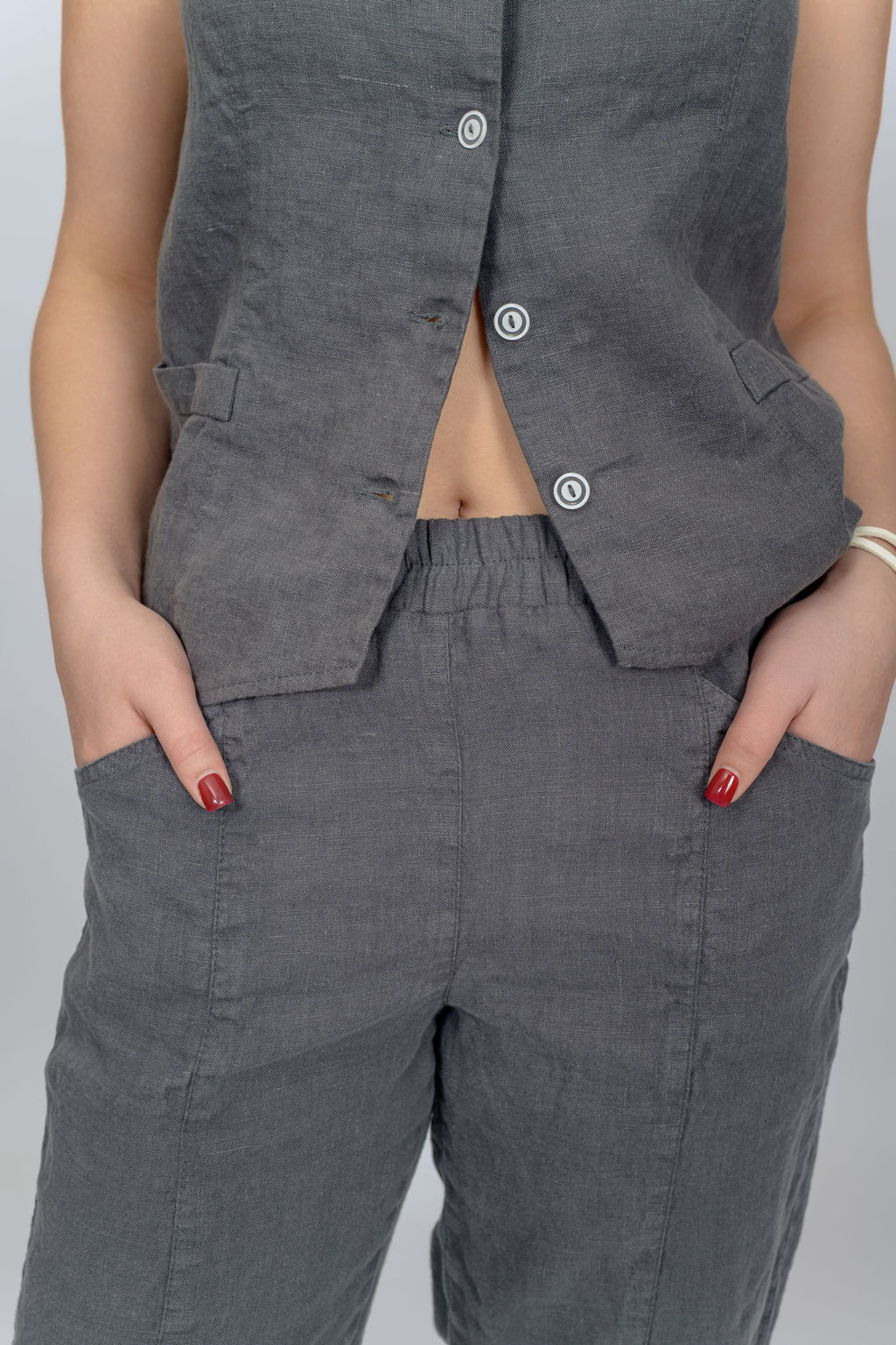 Брюки 100% лен