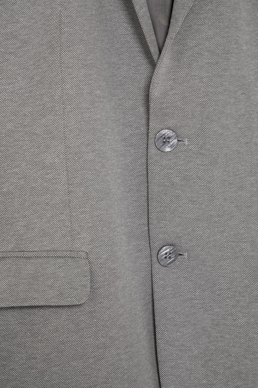 TRENDYOL MAN Gri Regular Fit Dokulu Rahat Esnek Kumas Blazer Ceket TMNAW22CE0235 - Trendyolmilla фото 8