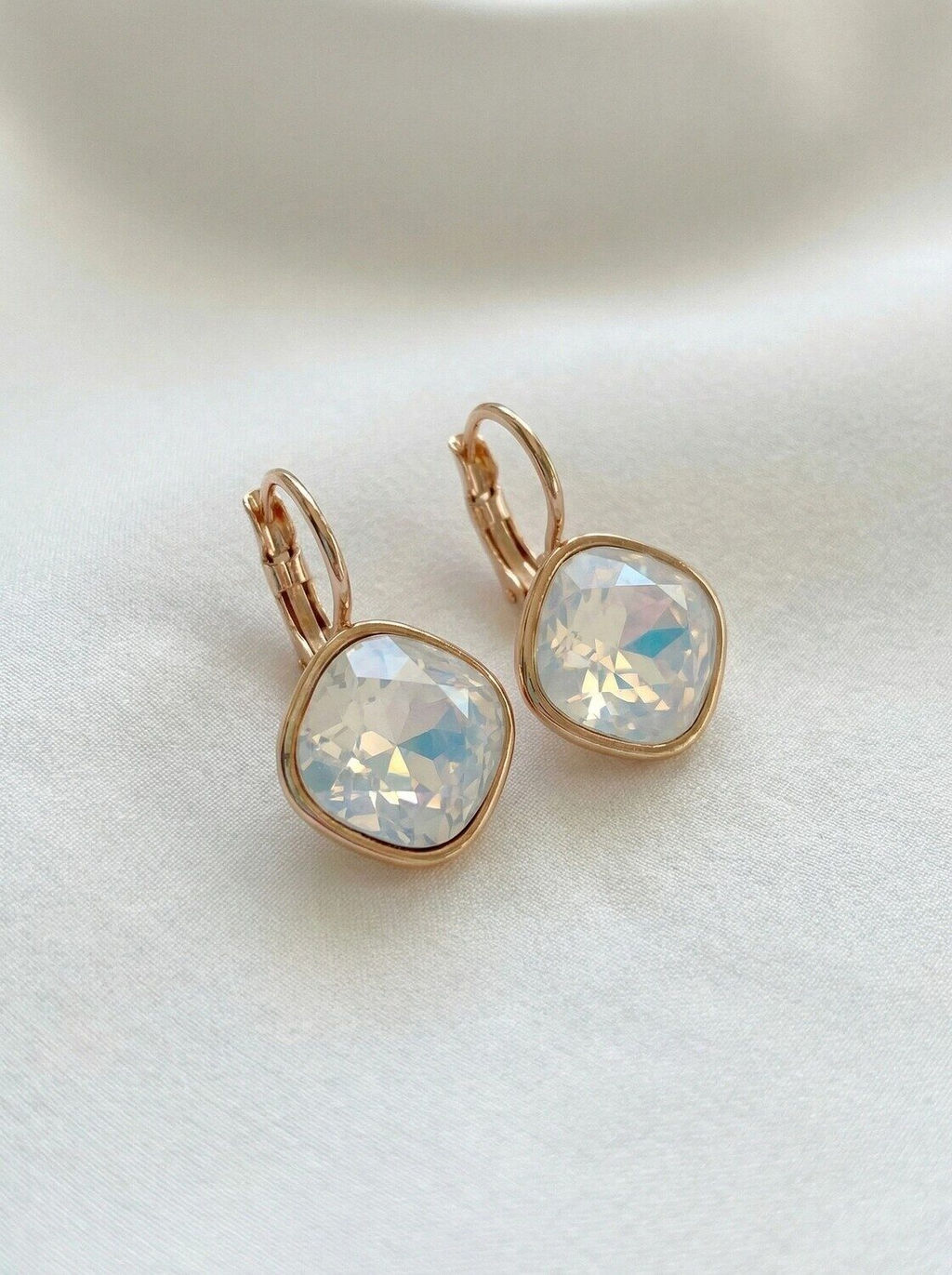 Серьги с чешскими кристаллами