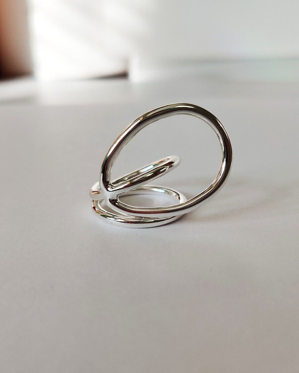 Кольцо с белым серебрением - Vel vett фото 4