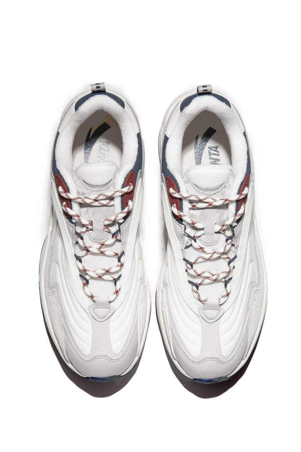 Кроссовки повседневные утепленные Белый