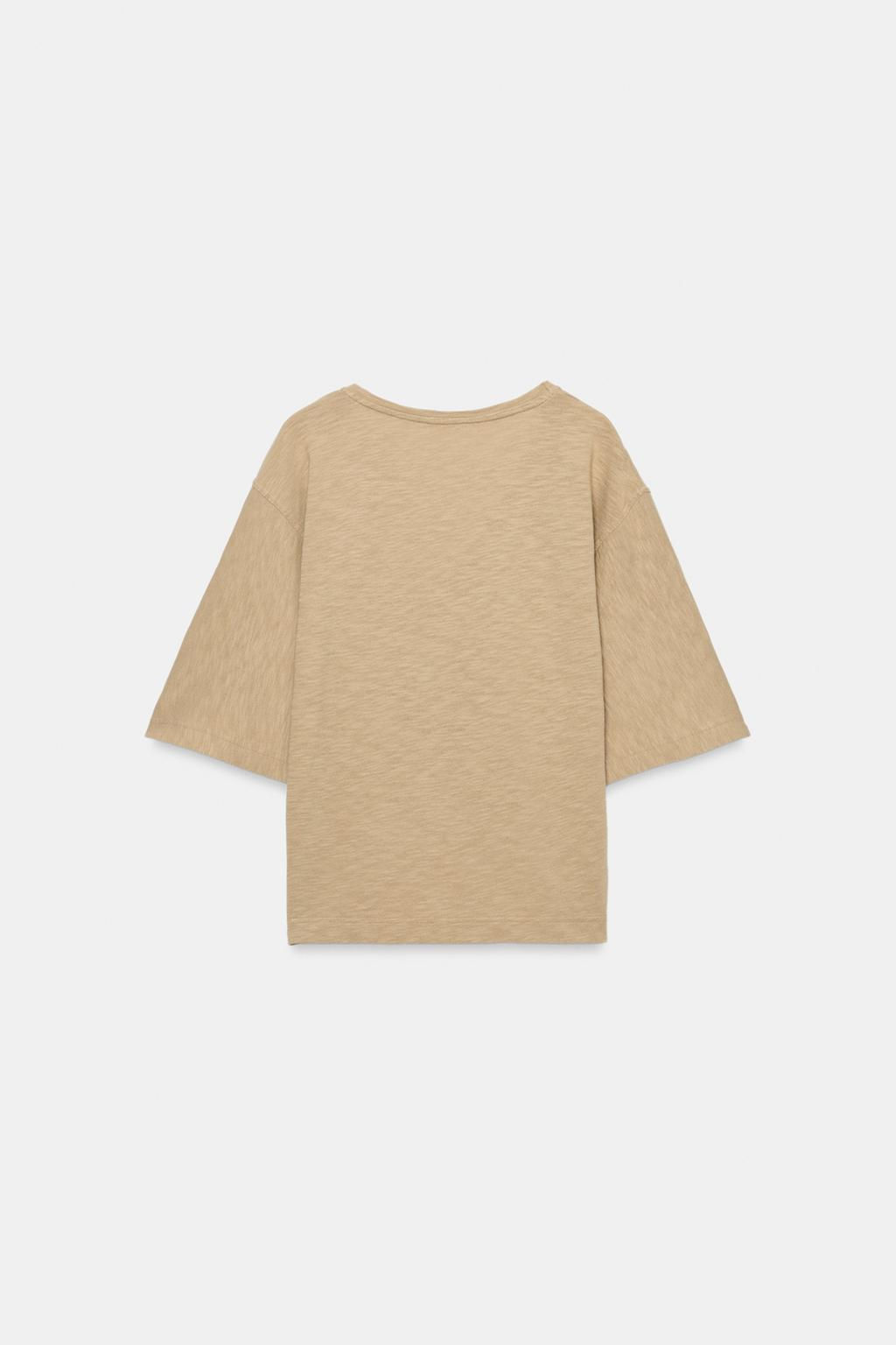 V-NECK T-SHIRT - Zara фото 6