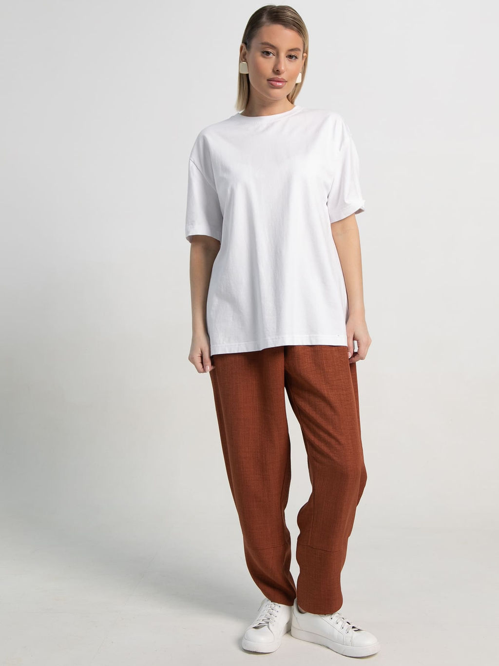 Брюки бохо (корица) Б15505-10М