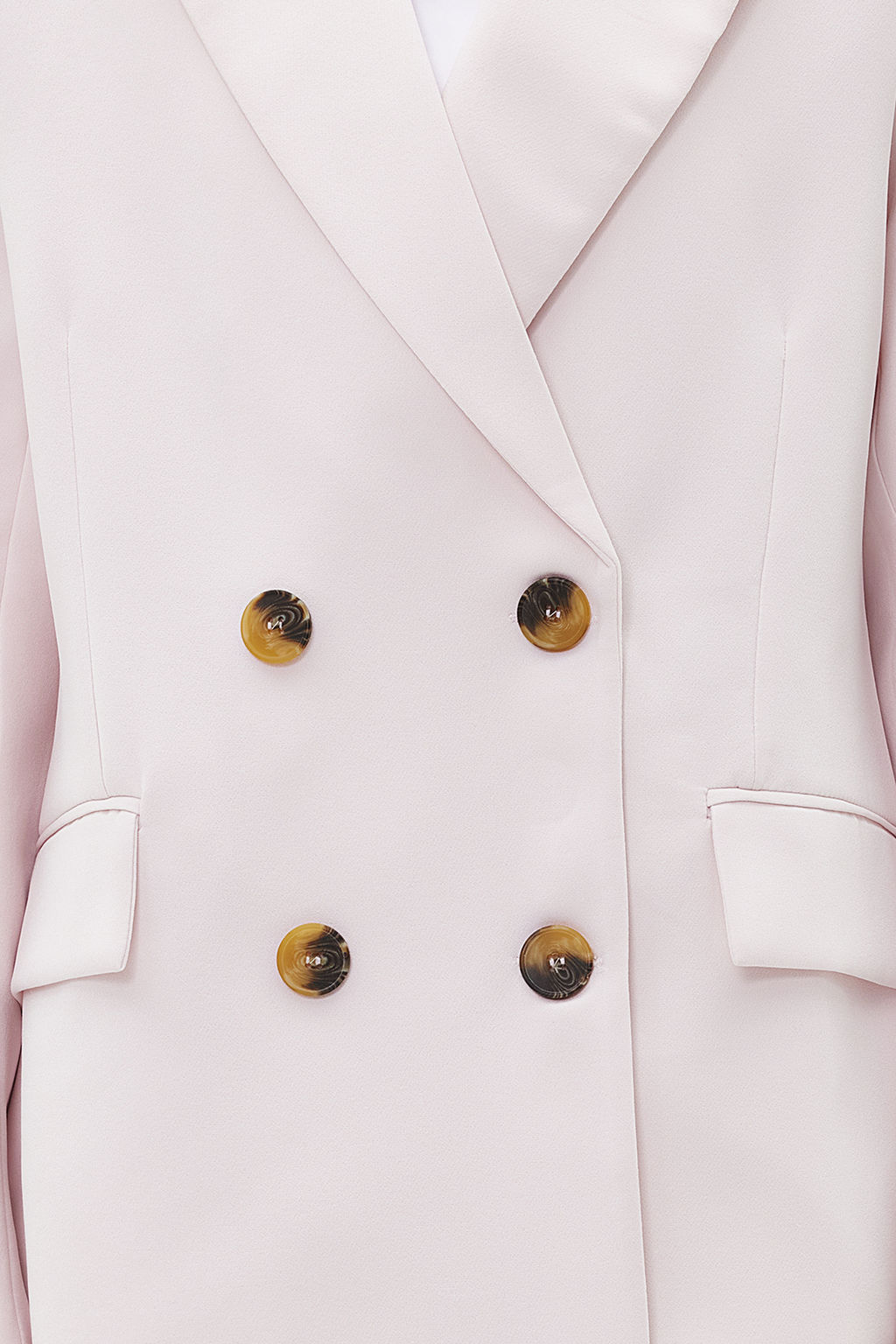 TRENDYOLMILLA Siyah Oversize Astarl? Kruvaze Kapama Dokuma Blazer Ceket TWOAW21CE0145  фото 29