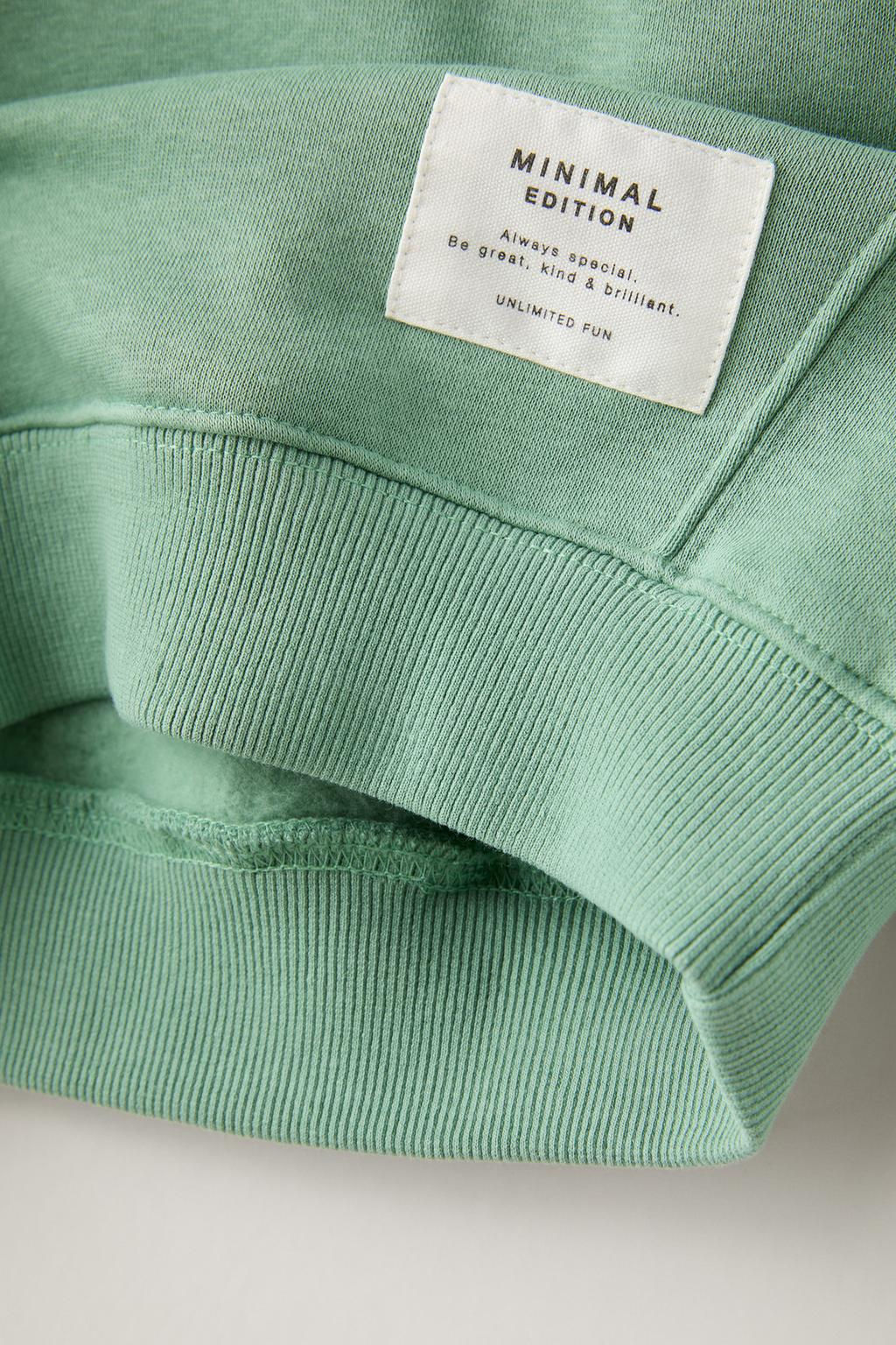 SWEATSHIRT AND JOGGER TROUSERS CO-ORD WITH LABEL - Zara фото 14