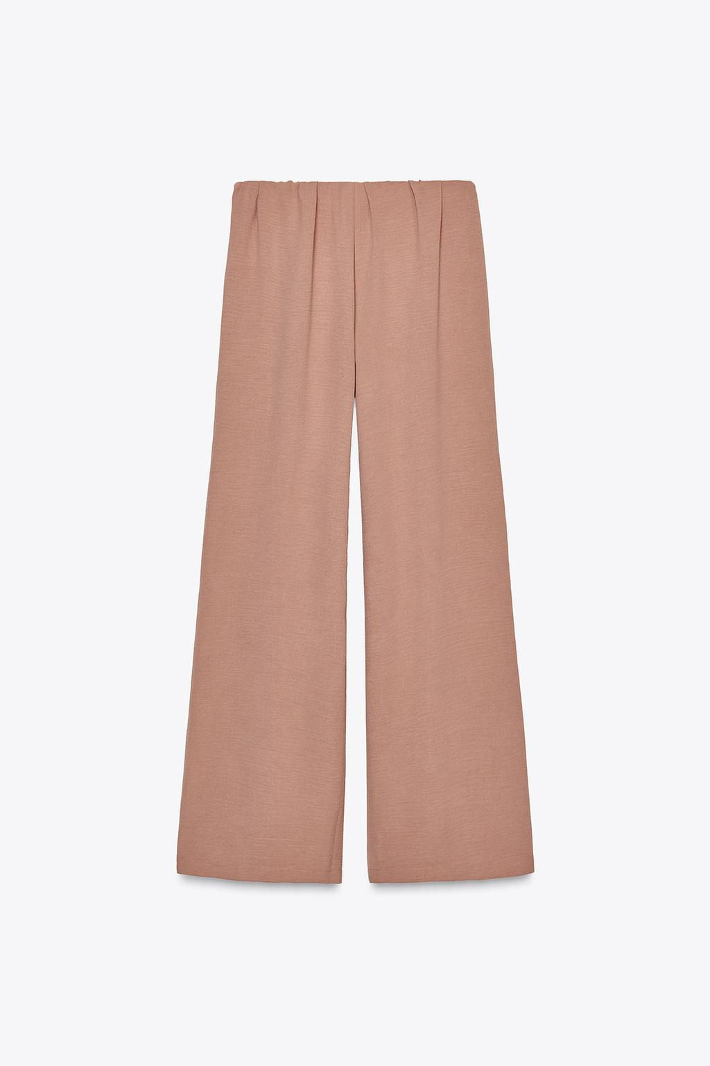 LOOSE-FITTING DARTED TROUSERS - Zara фото 12