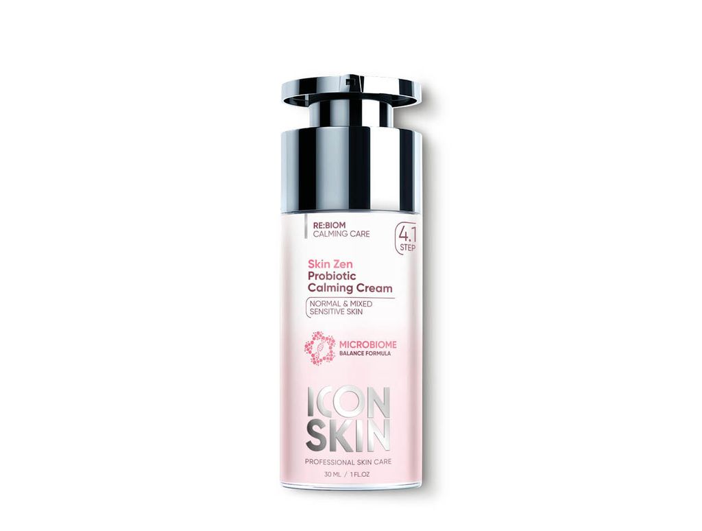 Успокаивающий крем с пробиотическим комплексом SKIN ZEN - Icon skin фото 2