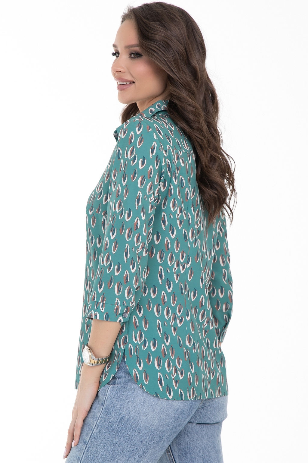 Рубашка Жаклин модная (грин)