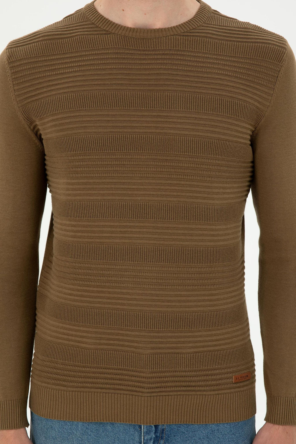 Мужской свитер цвета хаки - U.s. polo assn фото 6