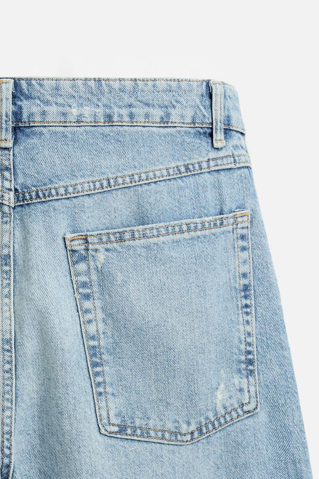 BARREL FIT JEANS WITH SEAM DETAILS - Zara фото 9