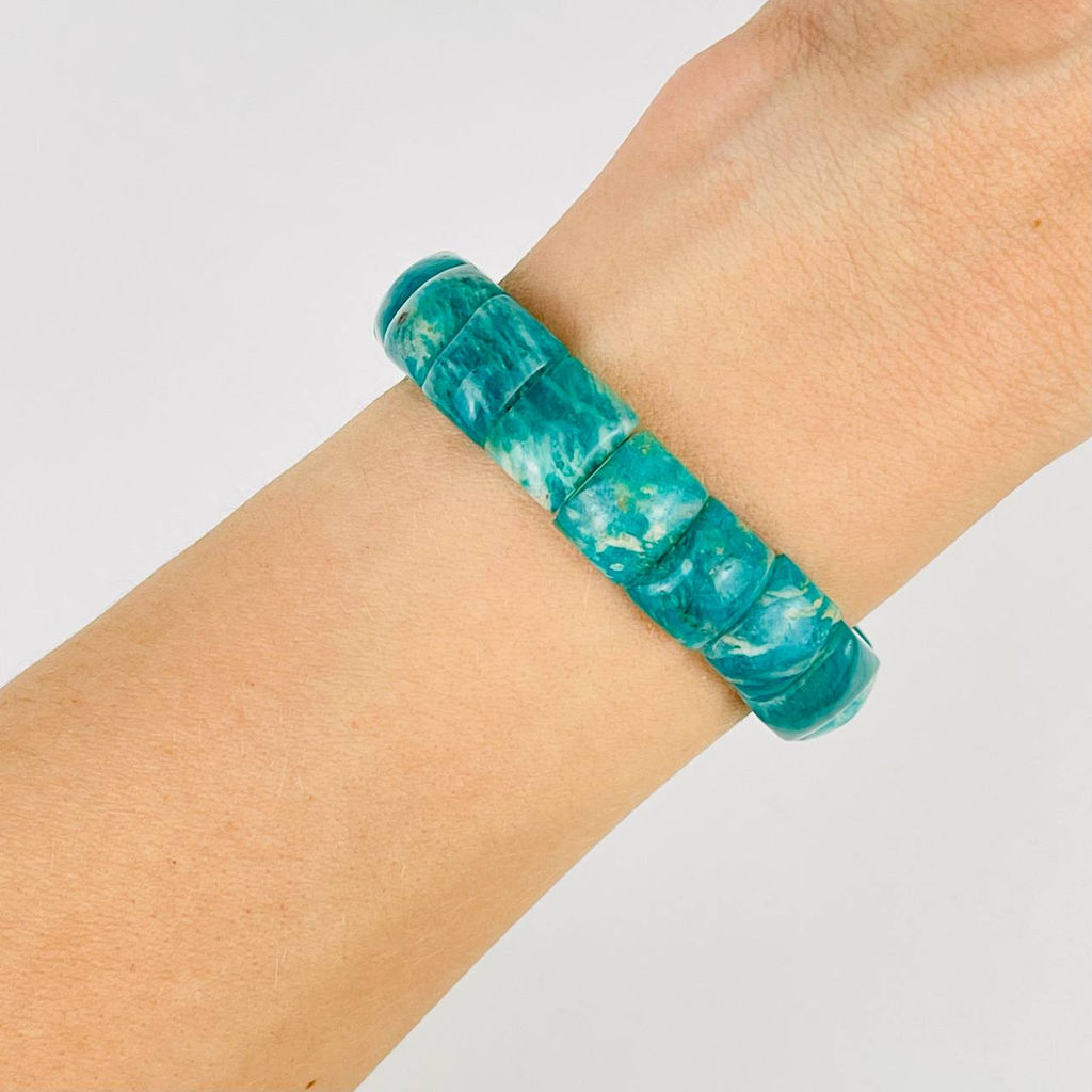 Браслет из Амазонита 18 см