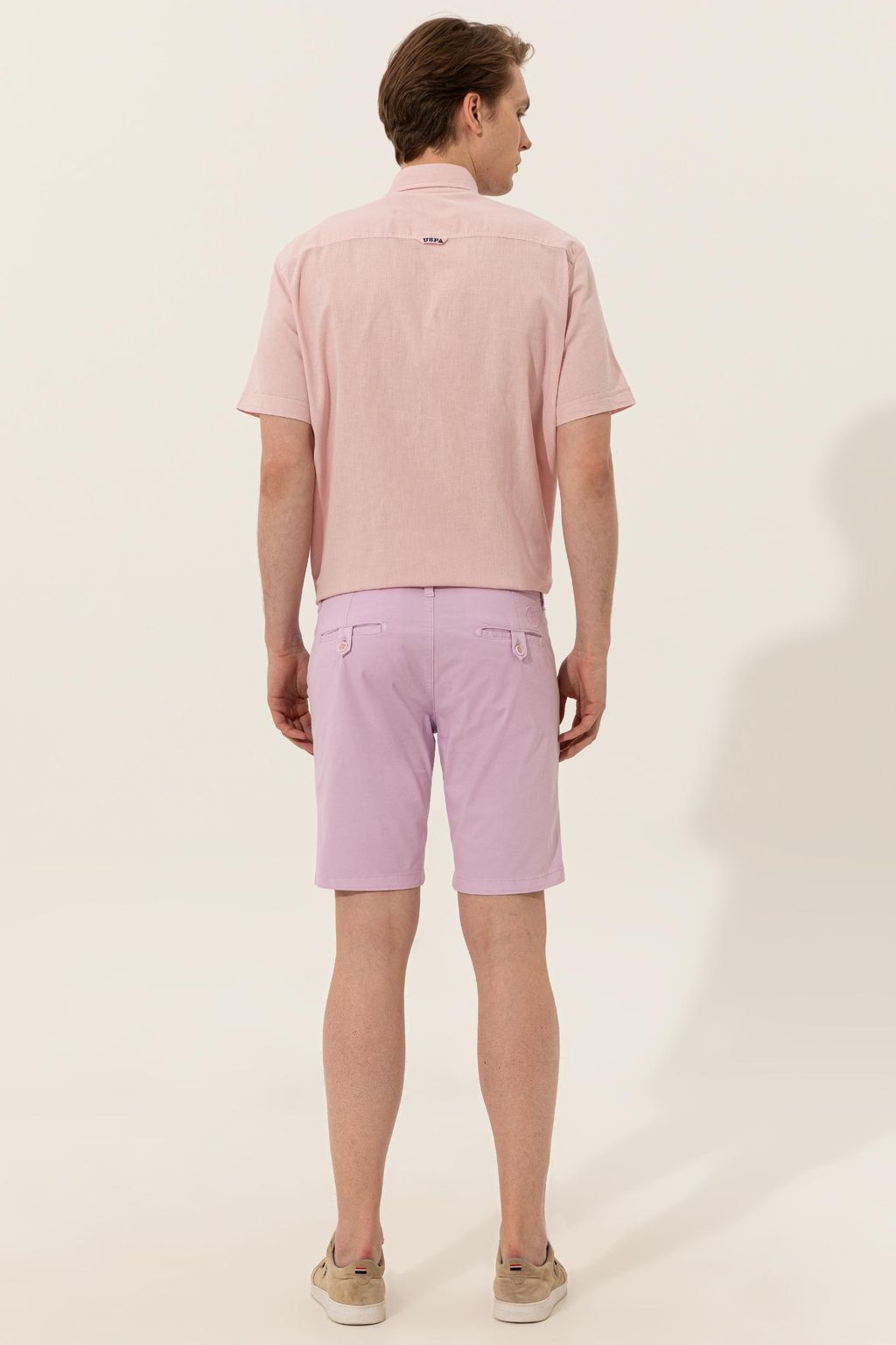 U. S. Polo Assn Мужские тканые шорты с магнолией - U.s. polo assn фото 4