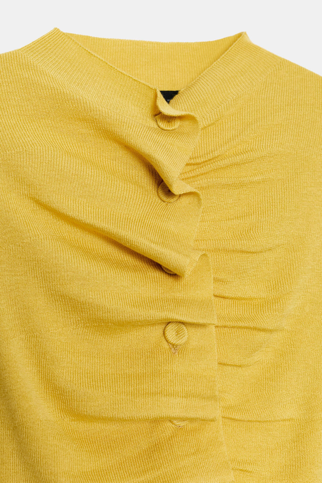 DRAPED KNIT CARDIGAN - Zara фото 6