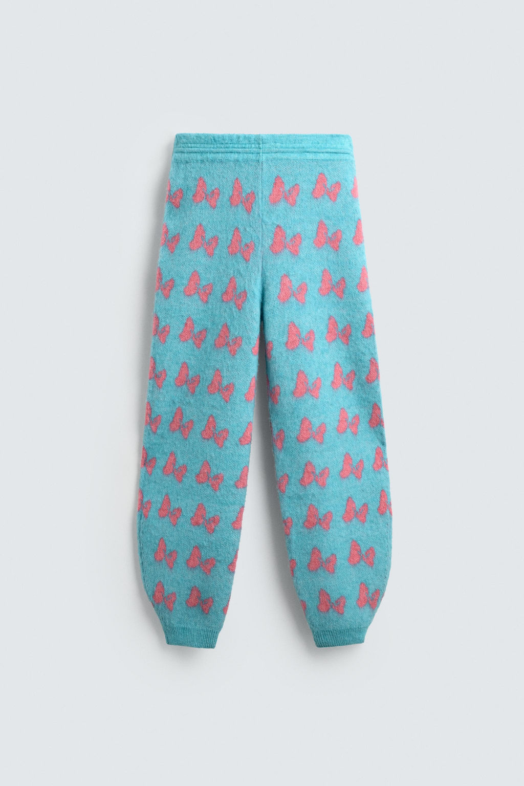 INTARSIA KNIT TROUSERS WITH TIES HARRY LAMBERT FOR ZARA X DISNEY  фото 3