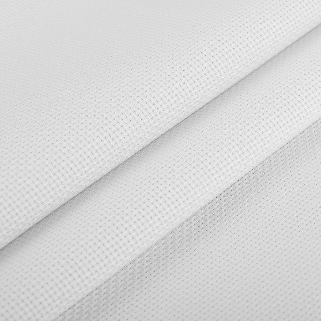 Канва K16 Gamma Aida №16 ФАСОВКА 100% хлопок 30 х 40 см  2 см белый