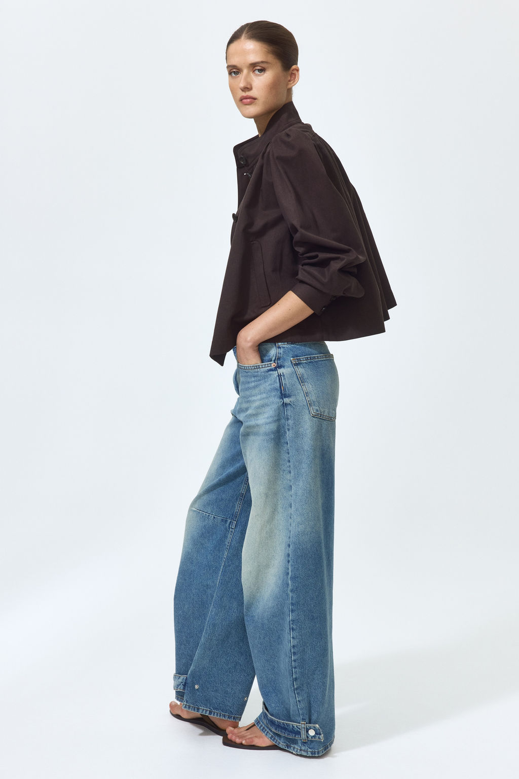 Barrel High Waist Jeans - H&m фото 4