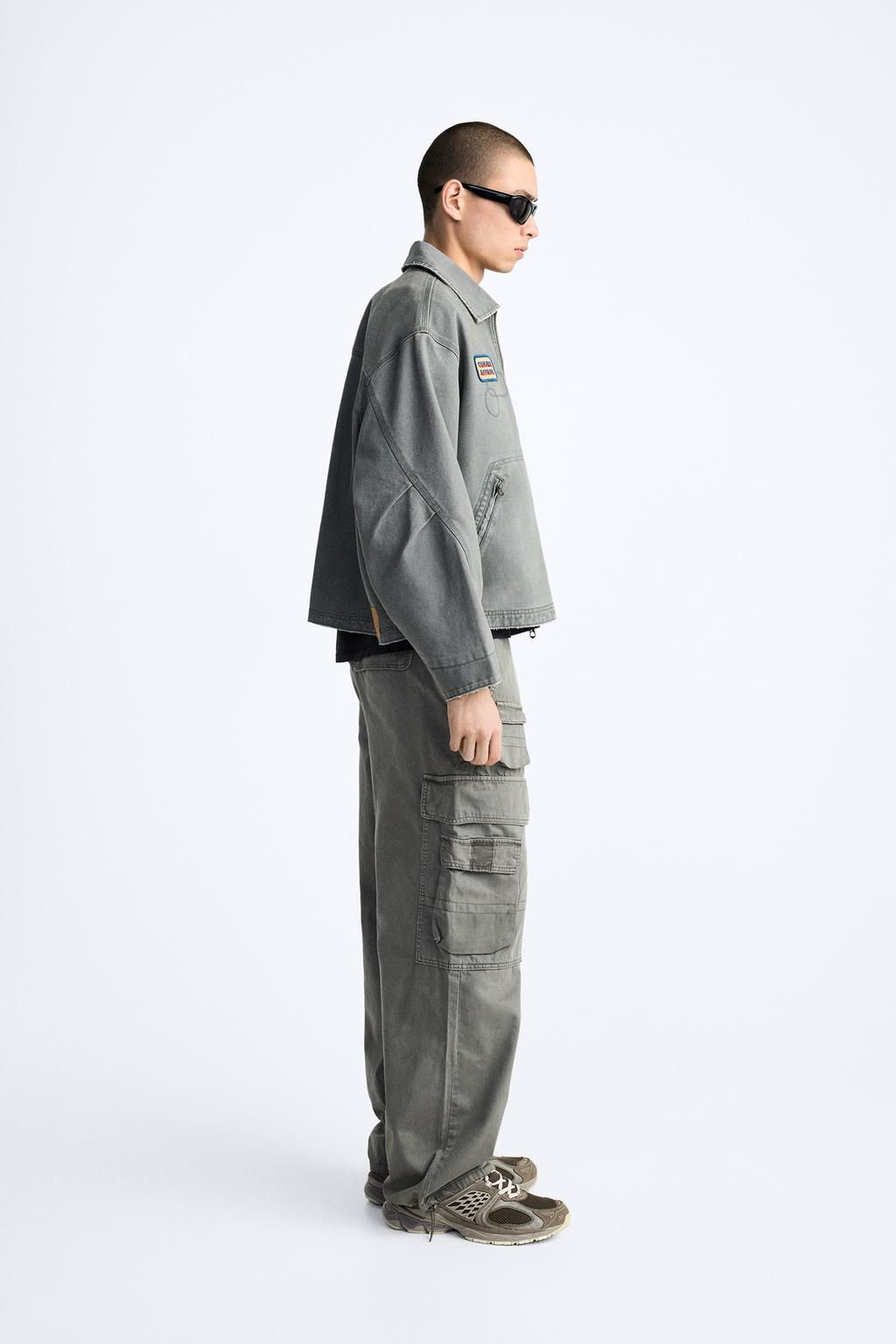 CARGO TROUSERS WITH POCKETS - Zara фото 4