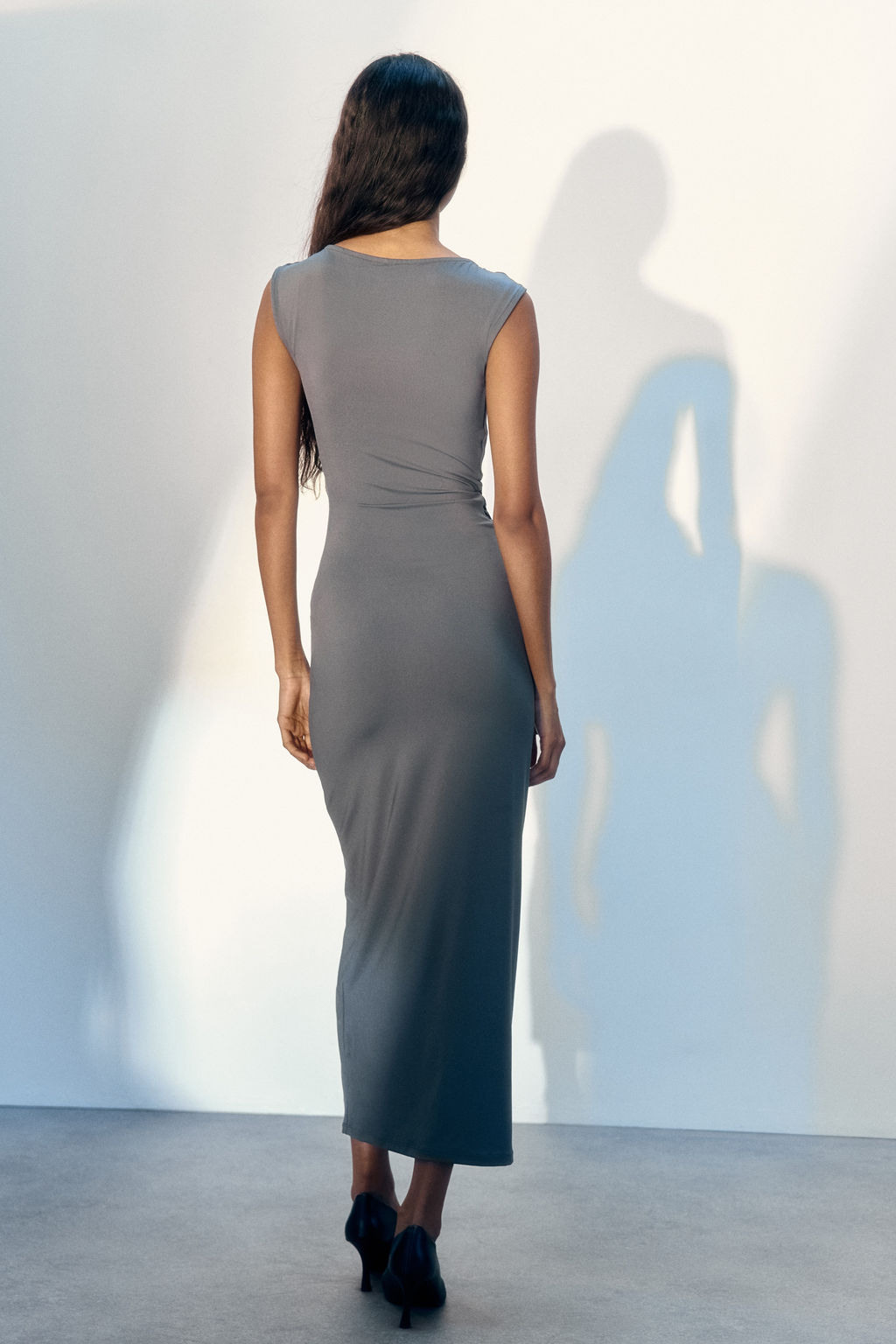 Vestido drapeado - H&m фото 5
