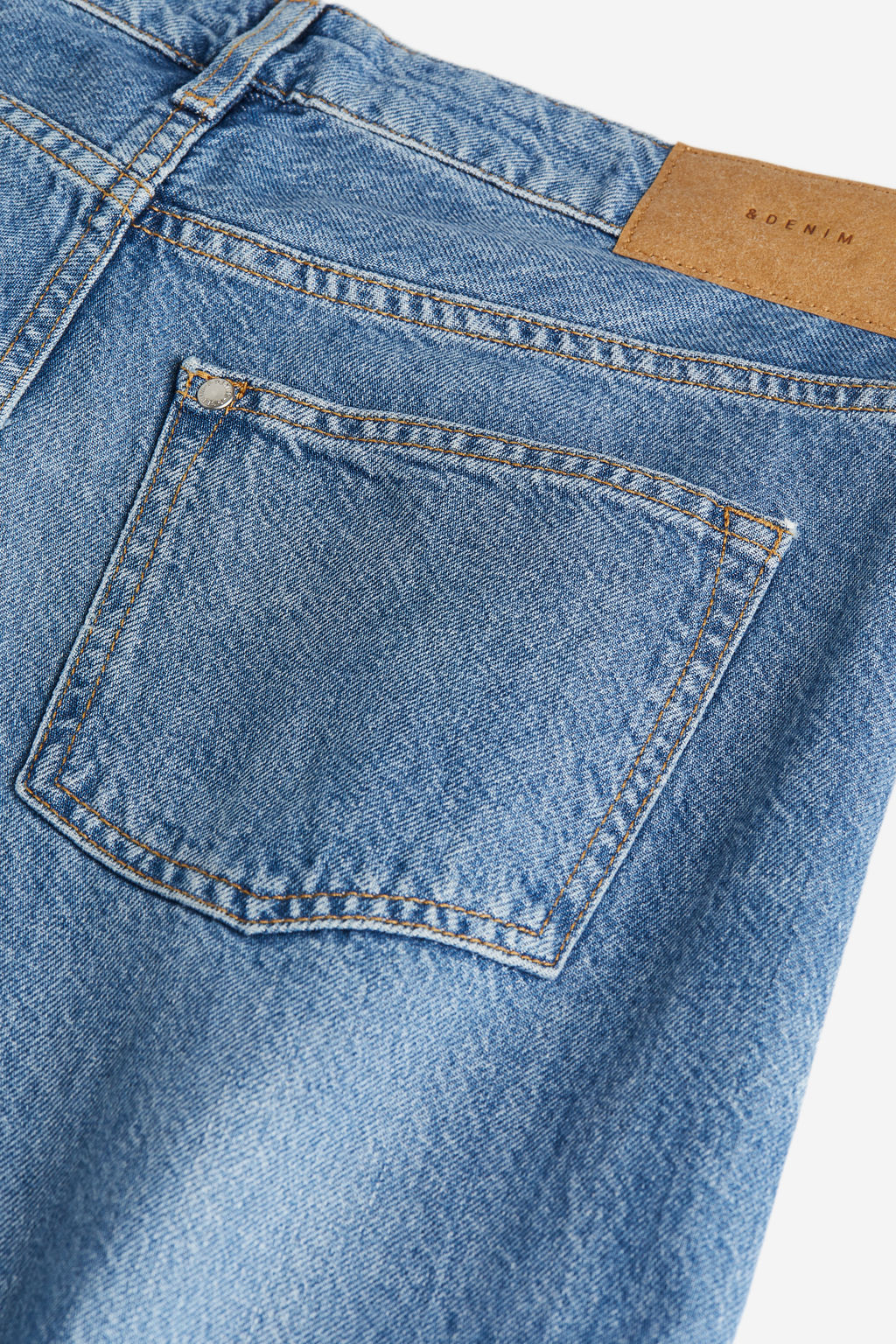 Baggy Wide Low Ankle Jeans - H&m фото 8