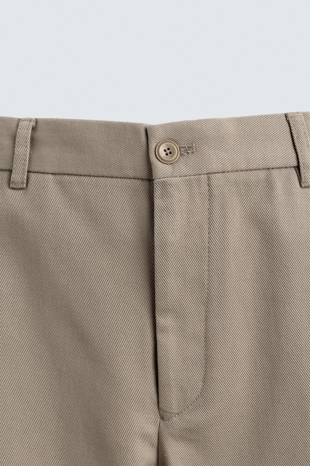 TEXTURED STRAIGHT-LEG TROUSERS