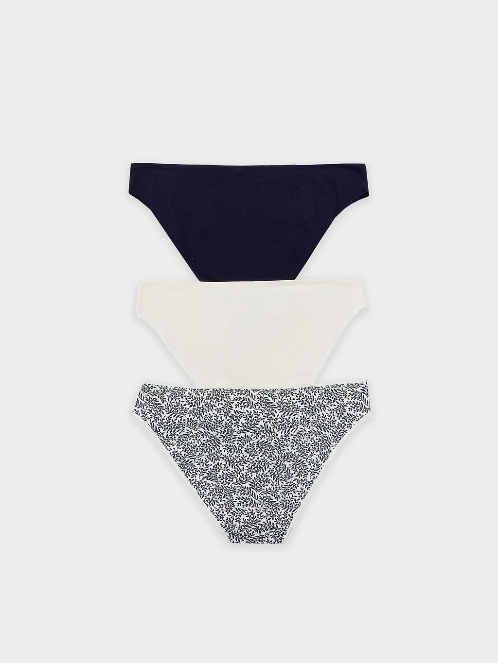 Трусы женские Mark Formelle слипы хлопок с эластаном веточки на молочном  фото 9