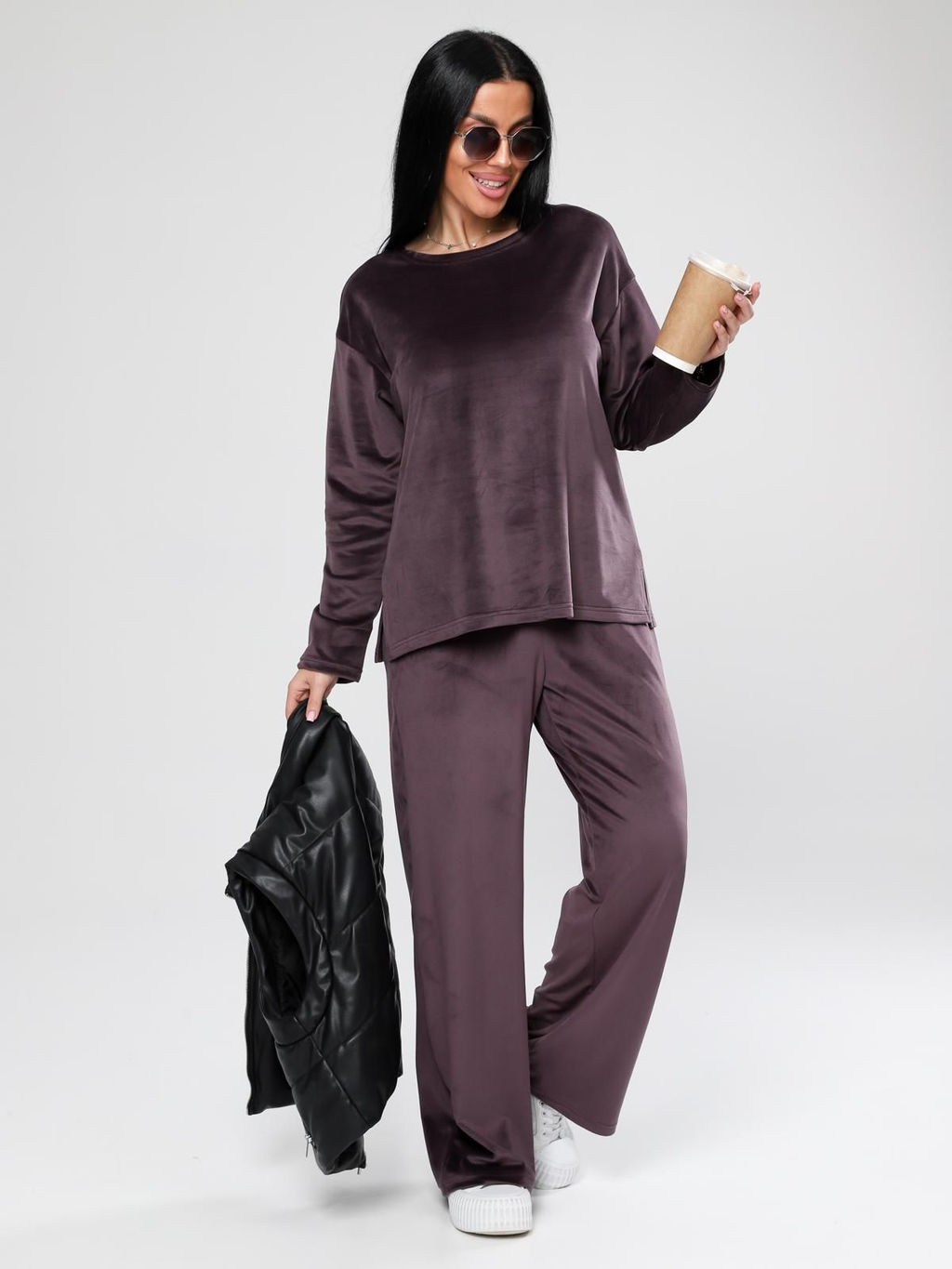 IV-CAPRIZ Чарлот - костюм из стрейч велюра