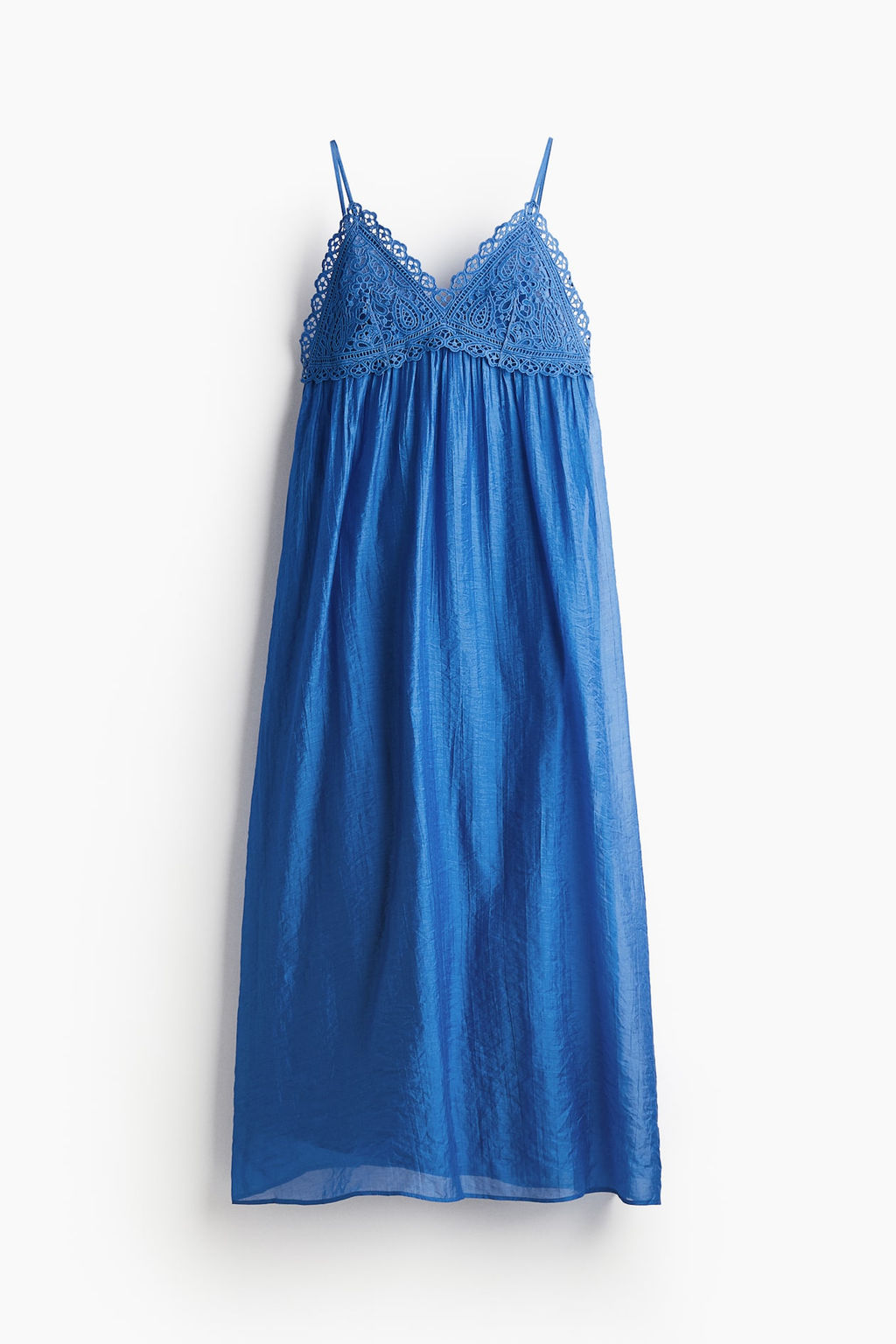 Vestido de tirantes con detalle bordado - H&m фото 6