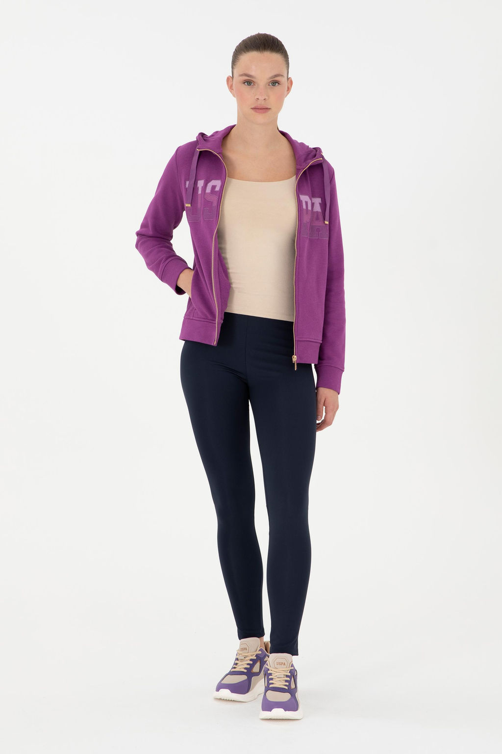 Женские темно-синие спортивные штаны Неожиданная скидка в корзине - U.s. polo assn фото 3