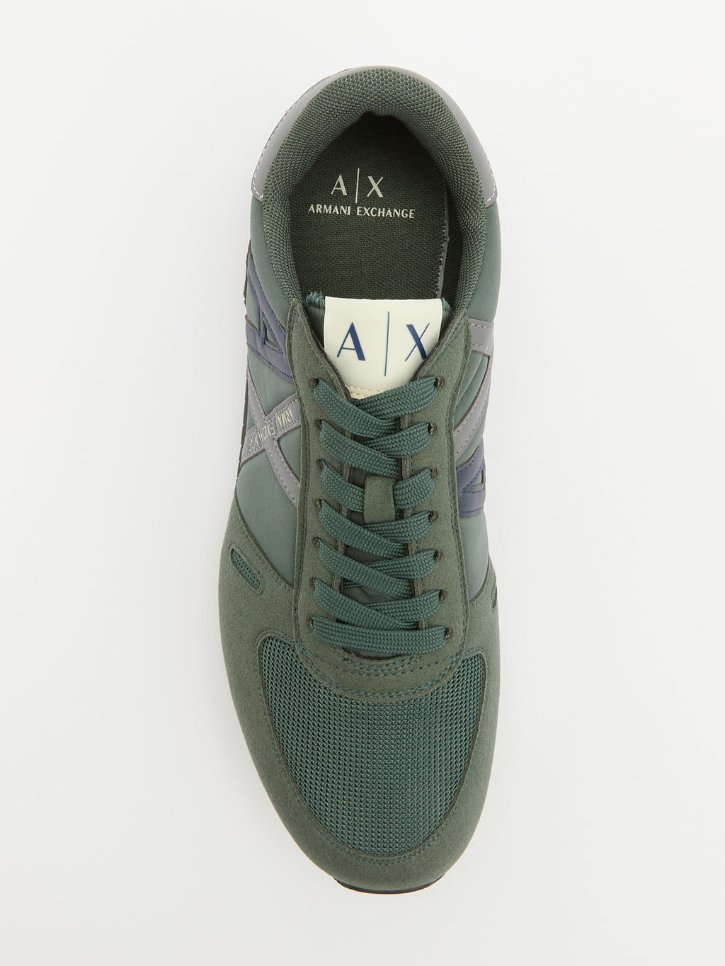 Мужские кроссовки ARMANI EXCHANGE RIO Артикул 3733035, зеленый