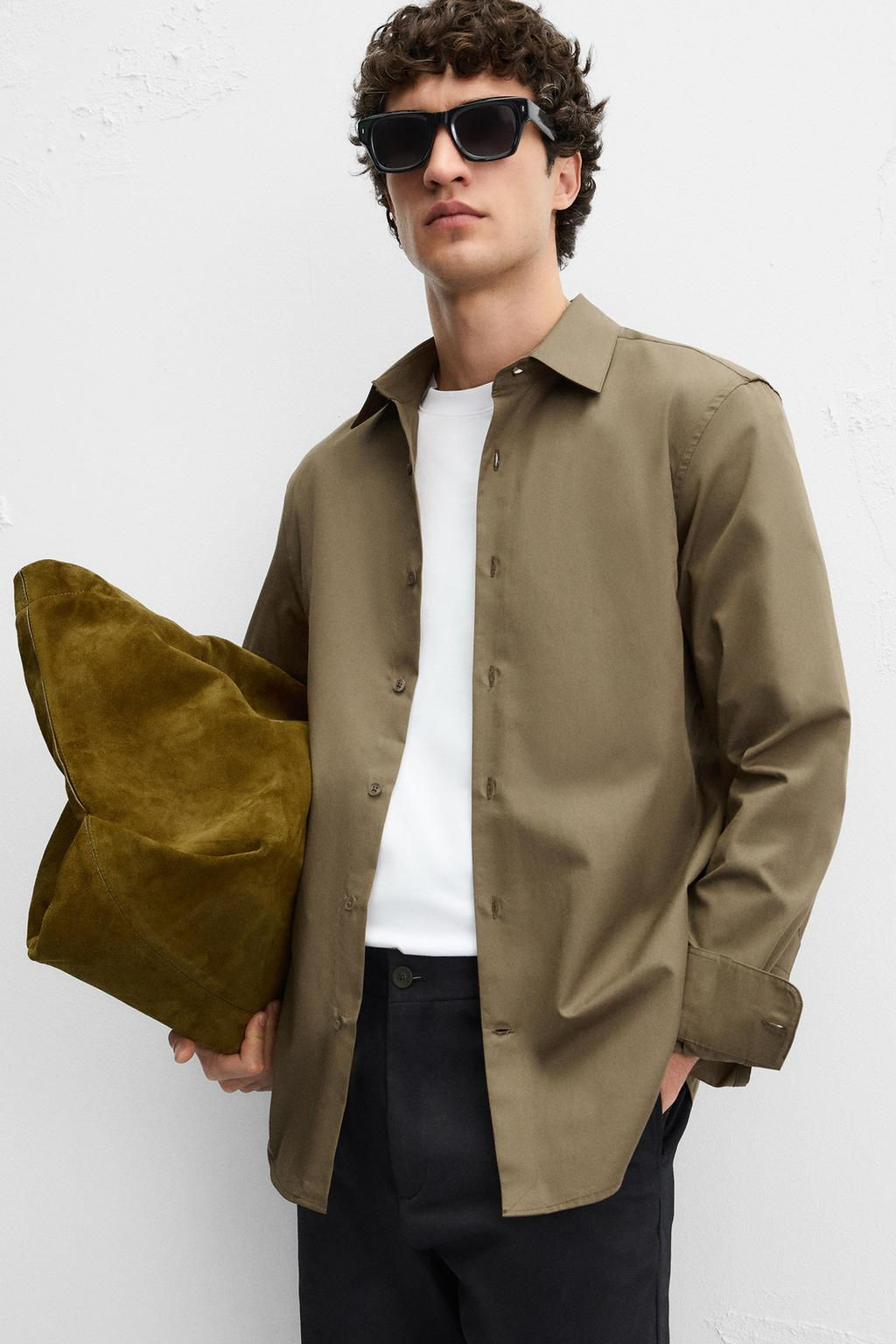 SLIM FIT SHIRT - Zara фото 5