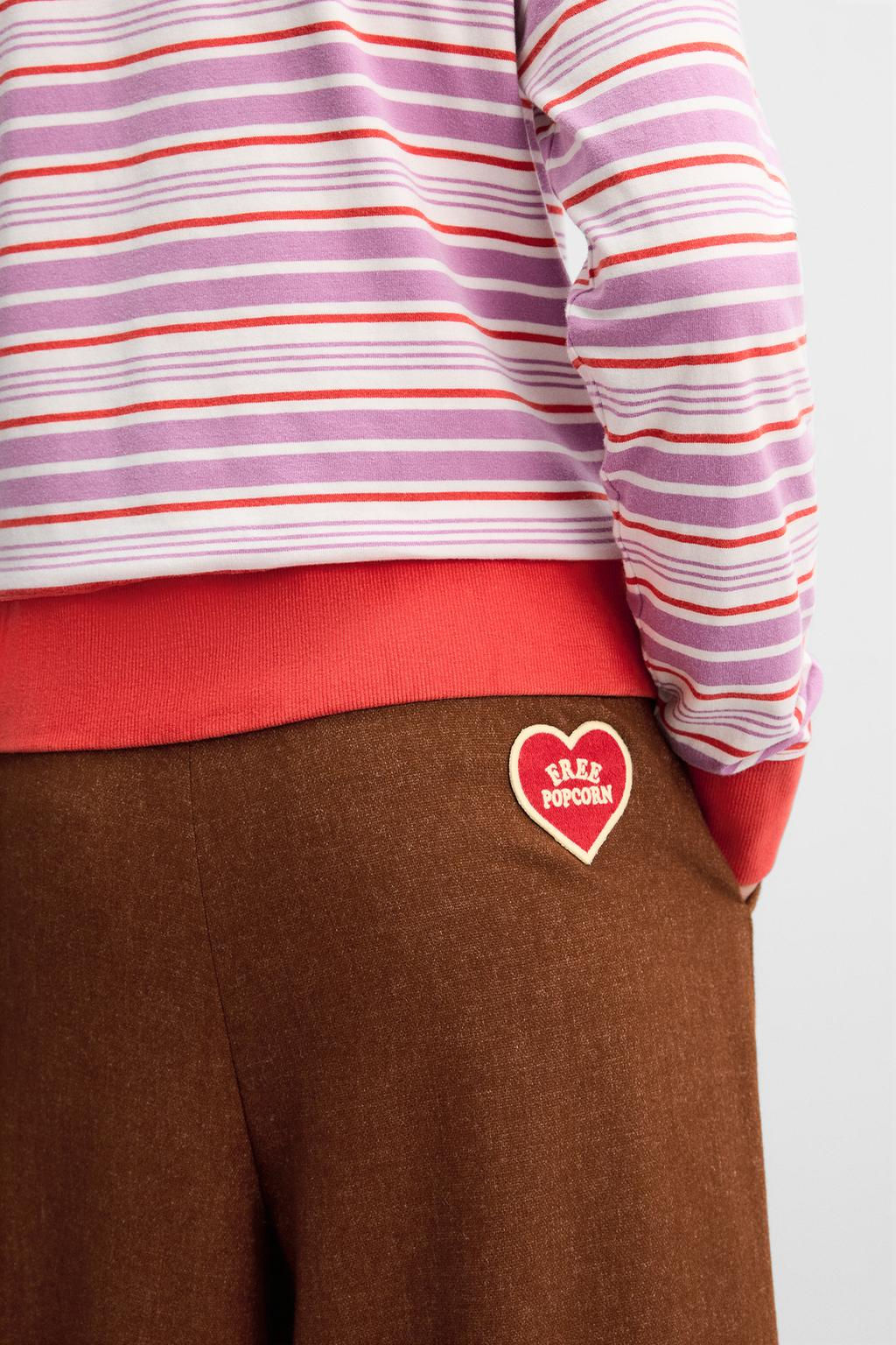 WIDE-LEG TROUSERS X HARRY LAMBERT - Zara фото 6