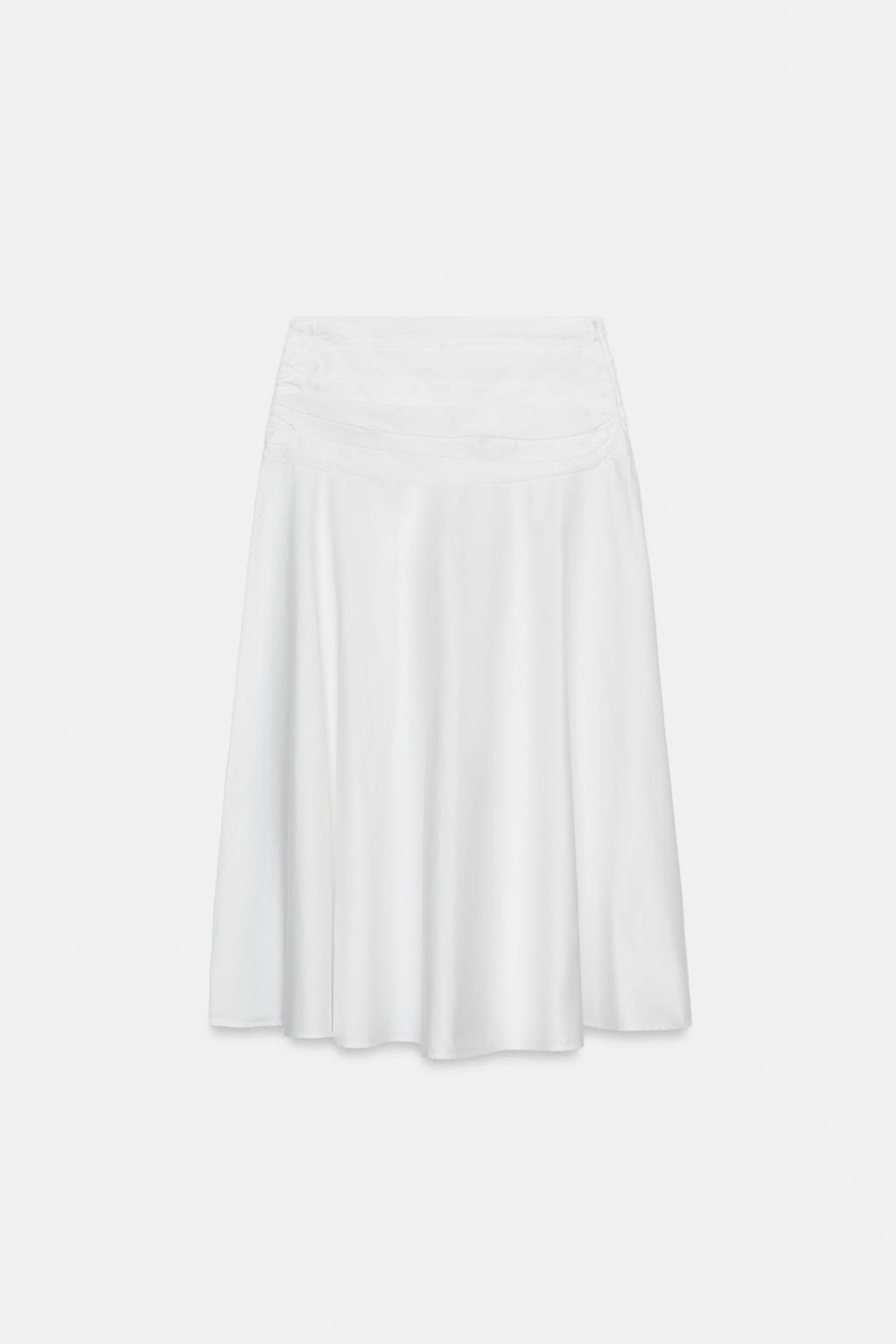 VOLUMINOUS MIDI SKIRT - Zara фото 9