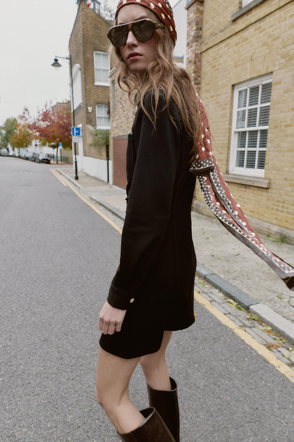 FITTED CREPE DRESS - Zara фото 2