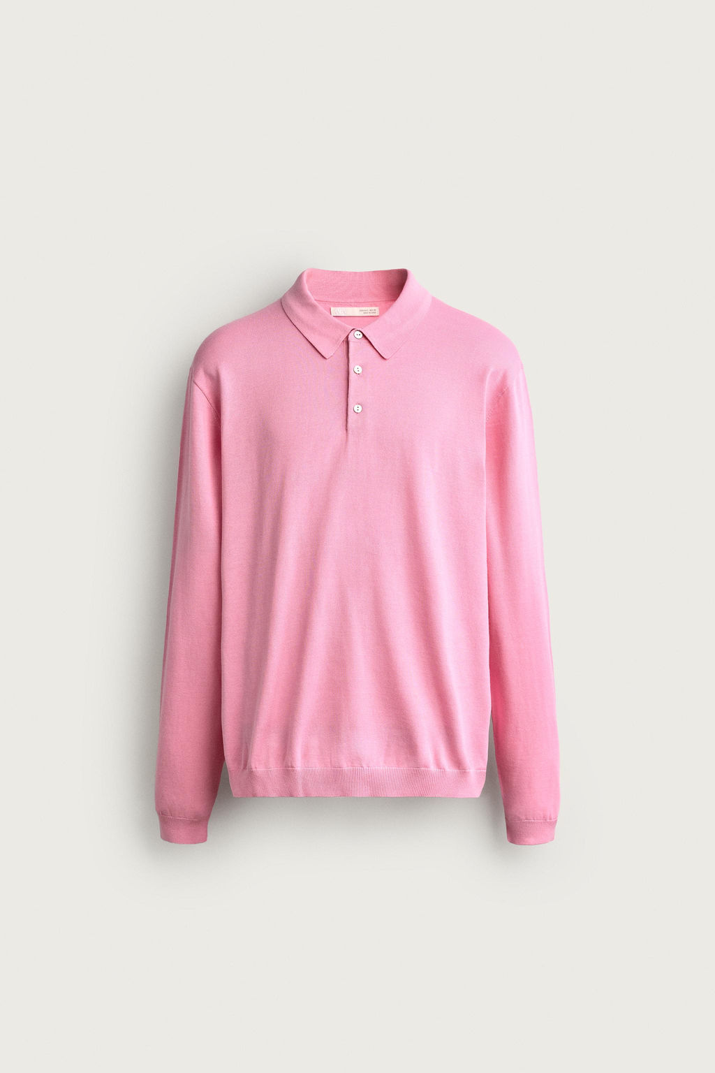 POLO PUNTO RELAXED FIT / Rosa vigor? - Zara фото 7